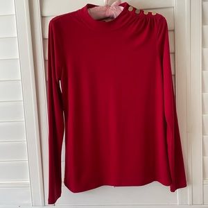 Michael Kors with tags high neck long sleeve top